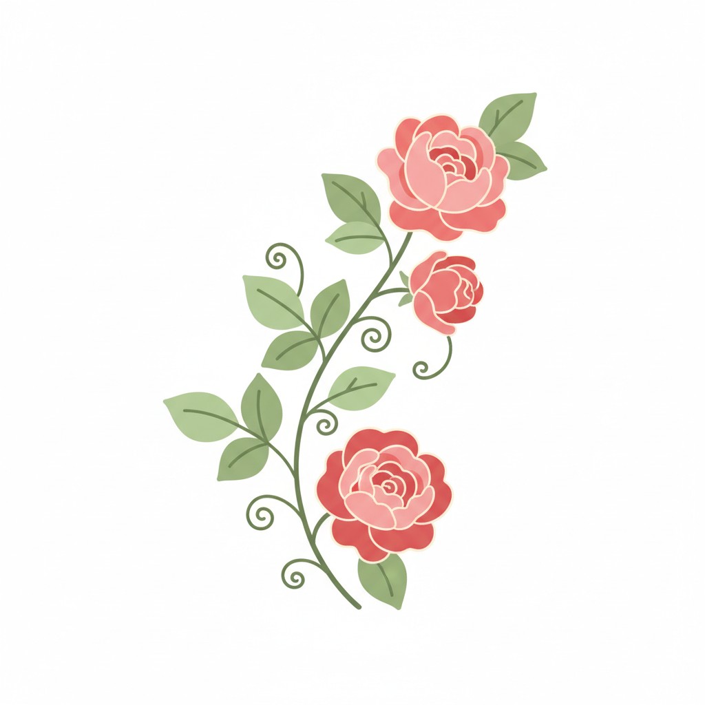 장미덩굴형 - 장미덩굴