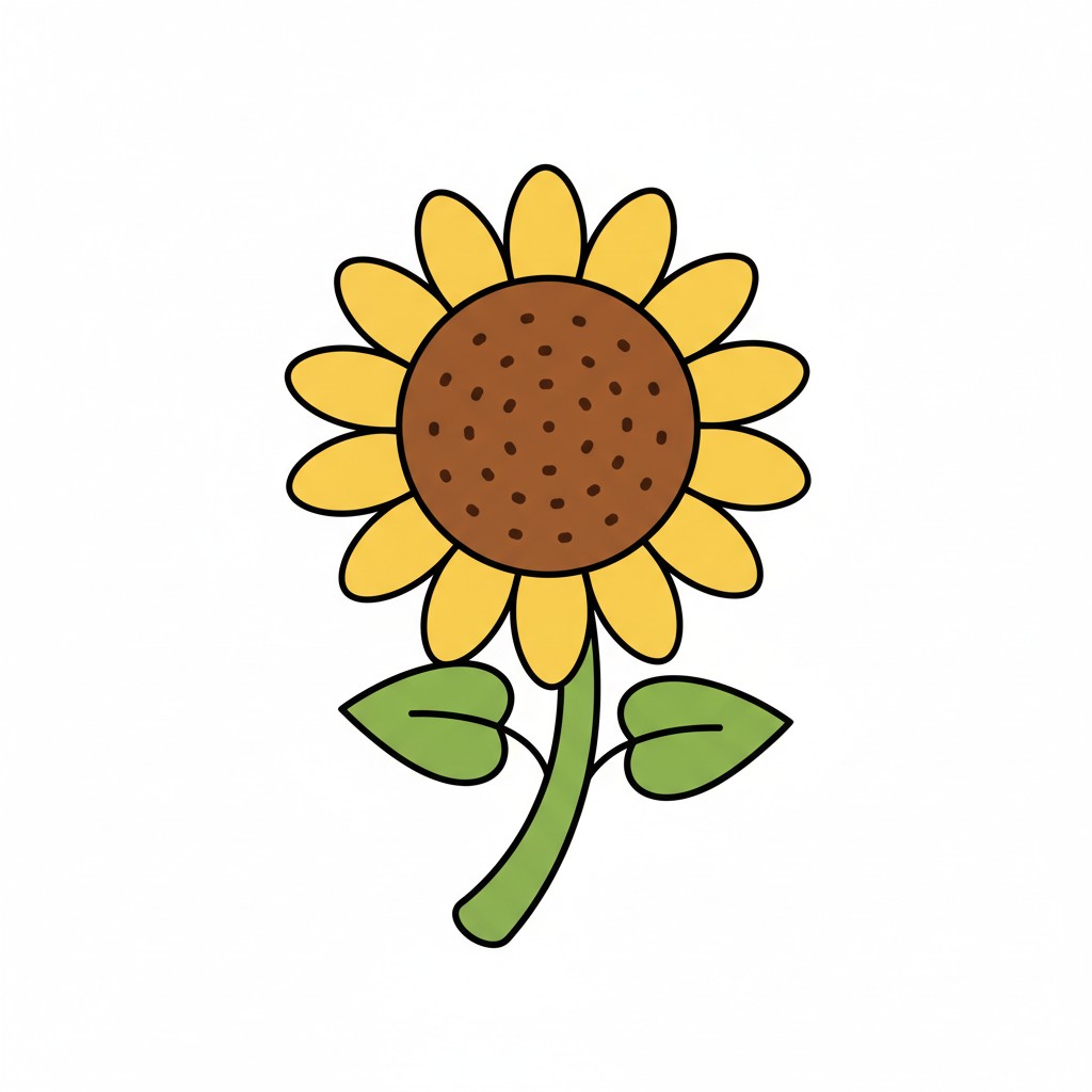 해바라기형 - 해바라기